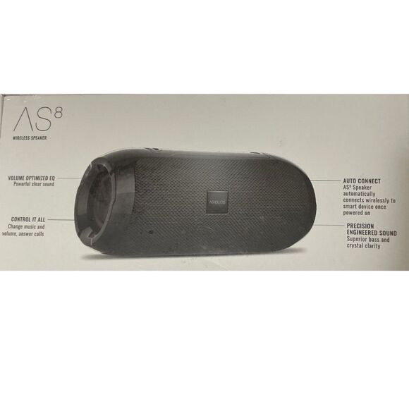 AS8 Airbuds Wireless Speaker Bluetooth 30ft Handsfree Calling 8Hrs Playtime - Picture 9 of 9